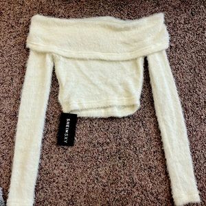 🚫SOLD🚫 SHEIN NWT Shoulder shirt